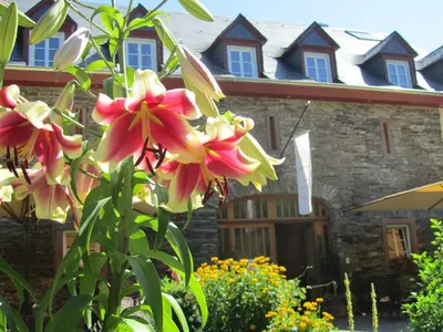 Ein Garten an der Unterkunft Juffer Flair Restaurant Gästehaus