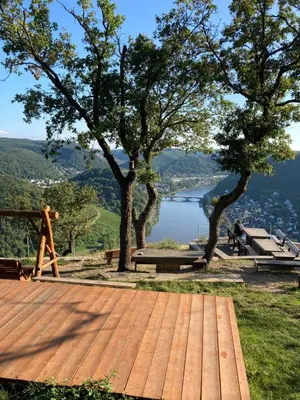Naturlandschaft in der Nähe des Ferienhauses