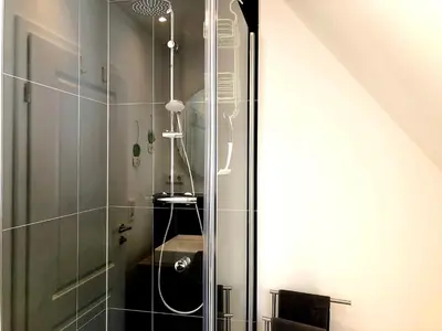 Ein Badezimmer in der Unterkunft Ferienhaus Kövenig