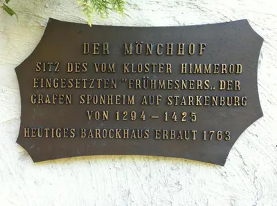 Ein Zertifikat, Auszeichnung, Logo oder anderes Dokument, das in der Unterkunft Ferienwohnung Weingut Villa Huesgen am Mönchhof ausgestellt ist