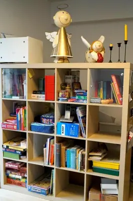 Die Bibliothek in der Ferienwohnung