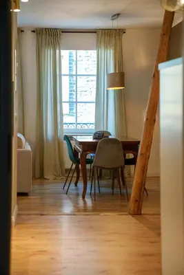 Ein Sitzbereich in der Unterkunft Grünberg House