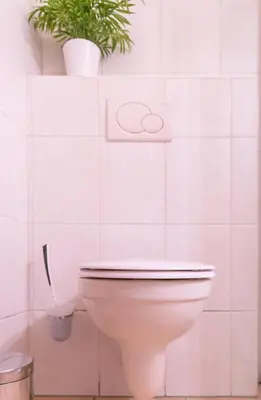 Ein Badezimmer in der Unterkunft Ferienwohnung 4 Am Petersberg