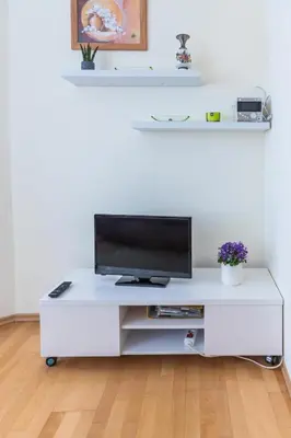 TV/Unterhaltungsangebot in der Unterkunft Ferienwohnung 3 Am Petersberg