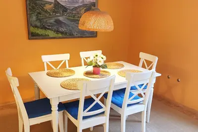 Ein Sitzbereich in der Unterkunft 2 Bed Apt Sleeps 5 - Rooftop Terrace Wifi