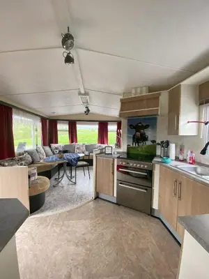 Küche/Küchenzeile in der Unterkunft Ring Chalet