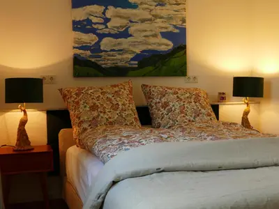 Ein Bett oder Betten in einem Zimmer der Unterkunft Ines