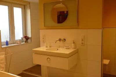 Ein Badezimmer in der Unterkunft Ines