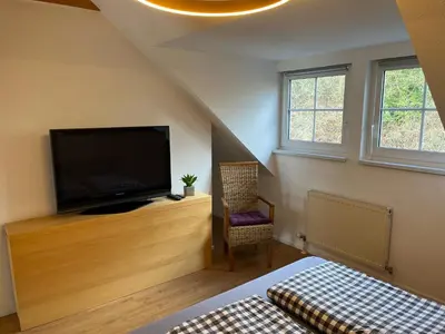 TV/Unterhaltungsangebot in der Unterkunft Wundervolle Aussicht in bester Lage auf 