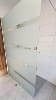 Ein Badezimmer in der Unterkunft Ferienwohnung Am Reitersgäßchen