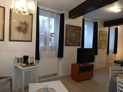 TV/Unterhaltungsangebot in der Unterkunft Appartement 45 qm mit Bad an der Mosel - Nähe Koblenz
