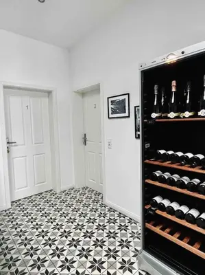 Grundriss der Unterkunft Weinlofts an der Mosel mit E10 Ladestation