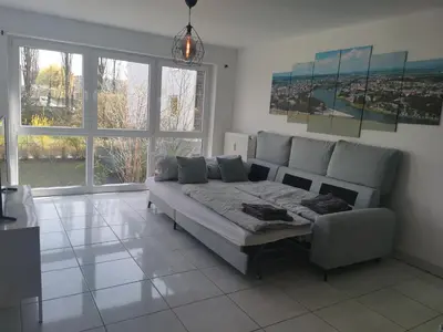 Grundriss der Unterkunft Schöne und ruhige Wohnung direkt an der Mosel