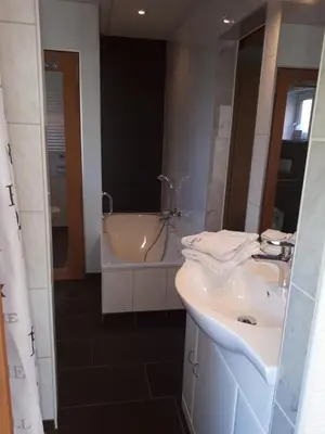 Ein Badezimmer in der Unterkunft Haus Rosi Einliegerwohnung
