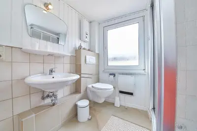 Ein Badezimmer in der Unterkunft Berntraube