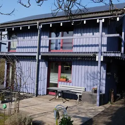 Blaues Haus - Une maison bleue