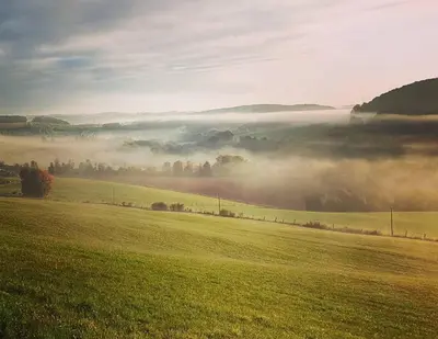 Naturlandschaft in der Nähe des Ferienhauses
