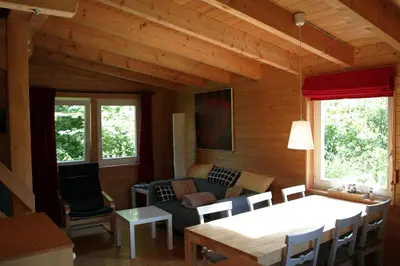 Ein Sitzbereich in der Unterkunft Rech Hof Urlaub auf dem Bauernhof