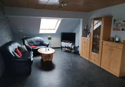 TV/Unterhaltungsangebot in der Unterkunft Ferienwohnung Bussard