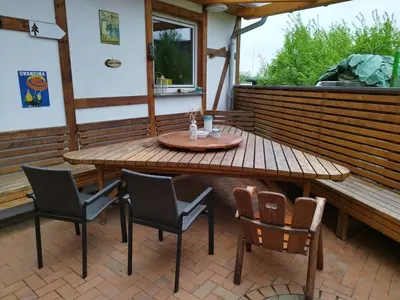 Grundriss der Unterkunft Ferienwohnung Bussard