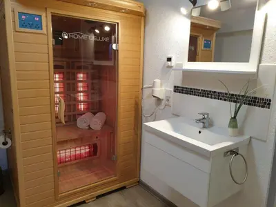 Ein Badezimmer in der Unterkunft Eifel Dream Krausbuche