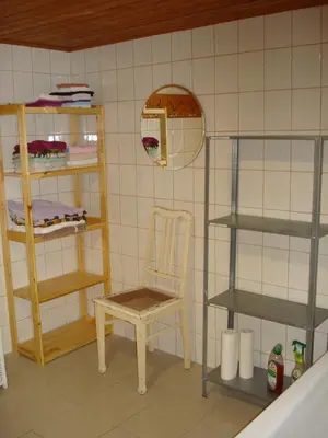 Ein Bett oder Betten in einem Zimmer der Unterkunft Appartement 25 qm mit Bad an der Mosel - Nähe Koblenz