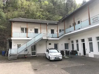 Das Gebäude in dem sich das Hotel befindet