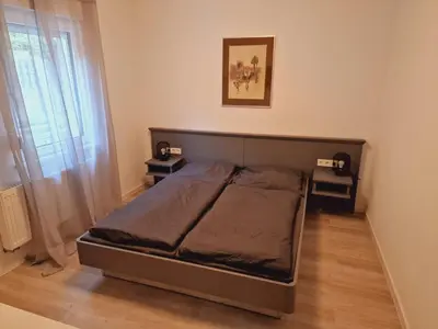 Ein Bett oder Betten in einem Zimmer der Unterkunft Moselflair