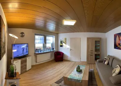 TV/Unterhaltungsangebot in der Unterkunft Ferienhaus Wolle & Beate