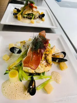 Essen im Hotel oder in der Nähe