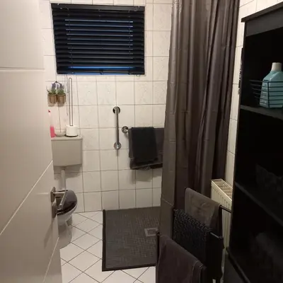 Ein Badezimmer in der Unterkunft Ferienwohnung Weinand