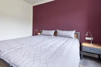 Ein Bett oder Betten in einem Zimmer der Unterkunft Haus Blanka