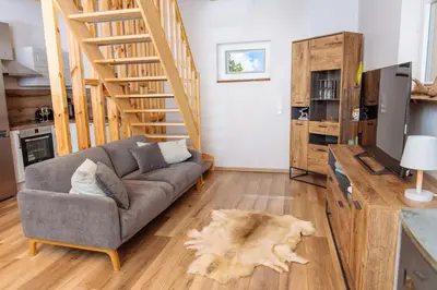 Küche/Küchenzeile in der Unterkunft Overkamps - das Ferienhaus Odernheim