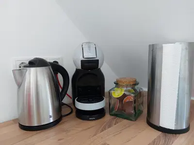 Kaffee-/Teezubehör in der Unterkunft Ferienwohnung Koblenz Goldgrube