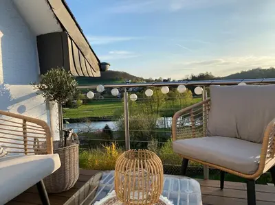 Ein Balkon oder eine Terrasse in der Unterkunft TRIMOSA - Apartments & Homes