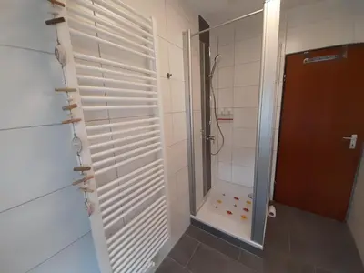 Ein Badezimmer in der Unterkunft Ferienhaus Zum Hochstein