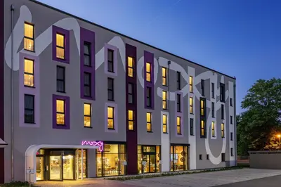 Das Gebäude in dem sich das Hotel befindet