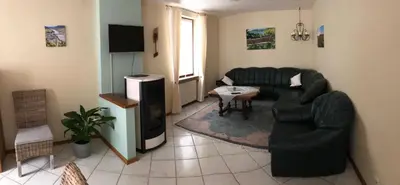 TV/Unterhaltungsangebot in der Unterkunft Ferienhaus Treis