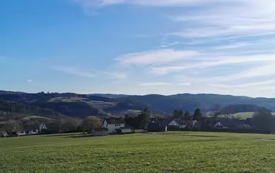 Naturlandschaft in der Nähe des Ferienhauses
