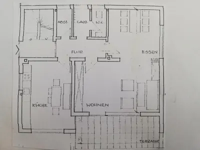 Grundriss der Unterkunft Ferienhaus Eifelmomente