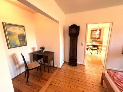 Ein Sitzbereich in der Unterkunft Ferienlodge von Scotti