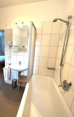 Ein Badezimmer in der Unterkunft Ferienlodge von Scotti