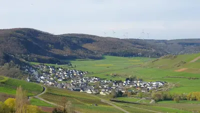 Naturlandschaft in der Nähe der Ferienwohnung