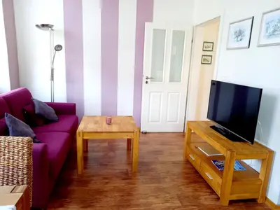 TV/Unterhaltungsangebot in der Unterkunft Ferienweingut Gansen / Hochgenuss 1
