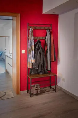 Ein Bett oder Betten in einem Zimmer der Unterkunft Ferienwohnung Viventum34