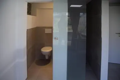 Ein Badezimmer in der Unterkunft Ferienwohnung Viventum34