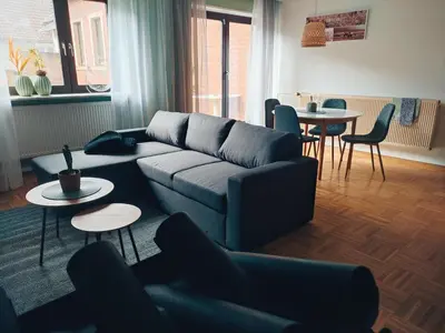Ein Sitzbereich in der Unterkunft Maison Mellie