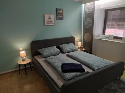 Ein Bett oder Betten in einem Zimmer der Unterkunft Maison Mellie