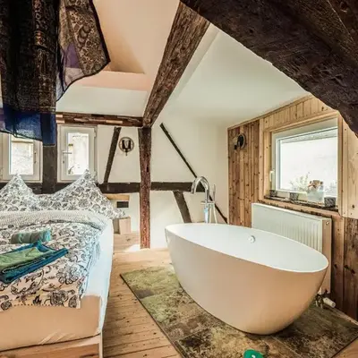 Cosy holiday home in Sankt Goarshausen with barbecue