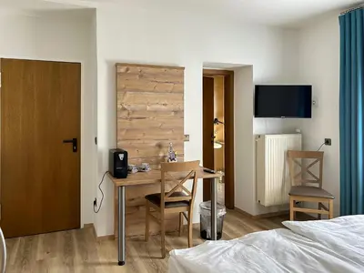 Ein Bett oder Betten in einem Zimmer der Unterkunft Keller Höhe